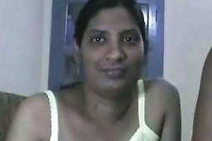 Naughty Amateur Indian Wifey And Her Hubby Undress On Webcam